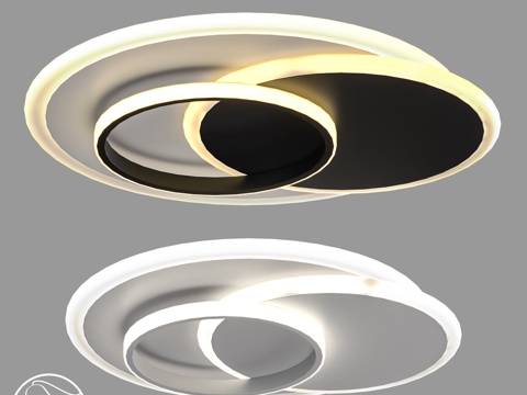  LampsShop.ru PL3228 圆形灯吊灯3d模型 