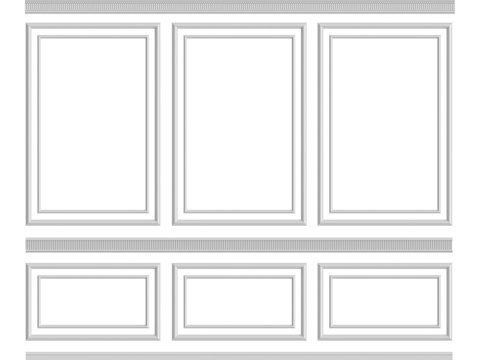  墙面装饰组合 No. 903d模型 