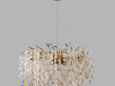  OM 吊灯 Lussole LSP-88503d模型 