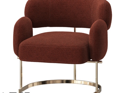  扶手椅 LoftDesigne 36573 型号3d模型 