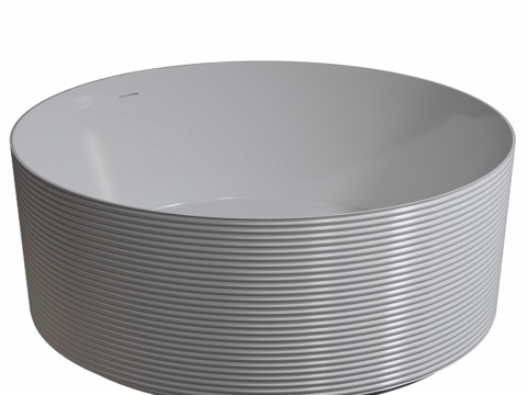  亚克力浴缸 ABBER AB94423d模型 