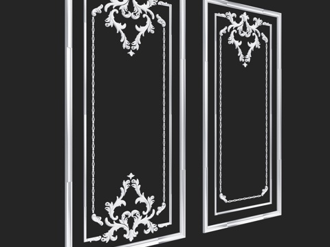  RosLepnina出品CATARINA系列1-2号框架3d模型 