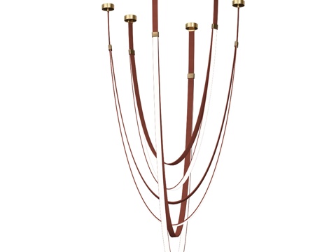  可调光吊灯 Lird 07689-150+180+210.03d模型 