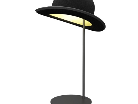  台灯 Charlie 黑色 07614-T,19 OM3d模型 