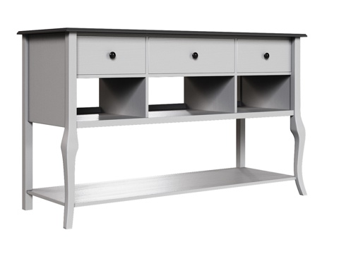  OM经典风格大型梳妆台3d模型 