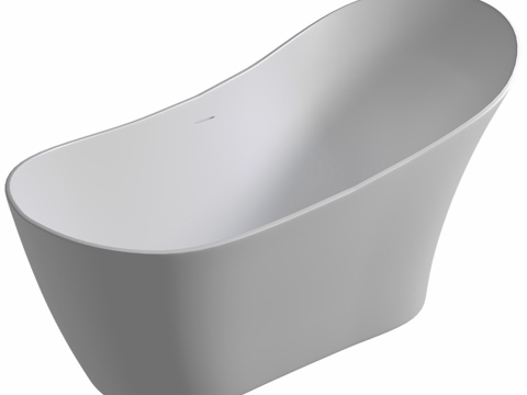  人造石浴缸 ABBER Stein AS96183d模型 