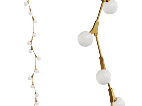  吊灯 Liana_Balls-153d模型 