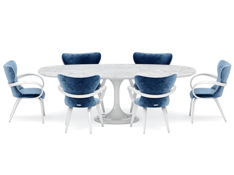  配餐桌Apriori T 240x120 (Calacat3d模型 