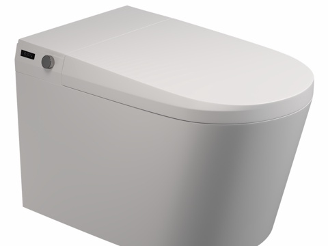  ABBER Bequem AC1119S 电子坐便器（壁挂式3d模型 