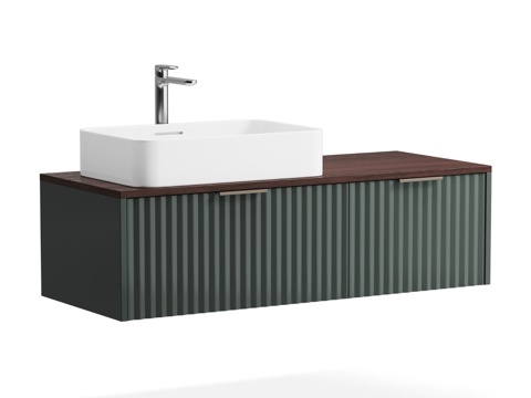  OM THE-IDEA 悬挂式浴室柜 WVR 863d模型3d模型 