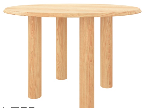  LoftDesigne 60119 型号餐桌3d模型 