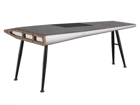  OM Table 飞机翼铝3d模型 
