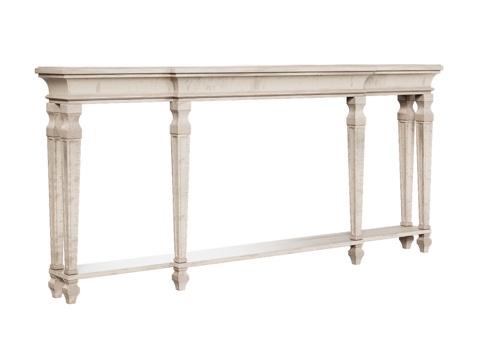  OM美式边柜3d模型 