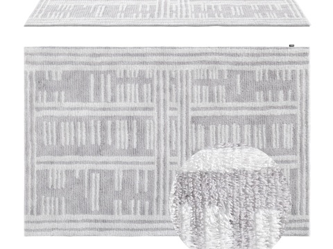  羊毛地毯 Decaro Rugs D1200033d模型 