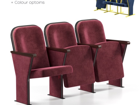  Furnitrade剧院座椅Classica-New OM3d模型 