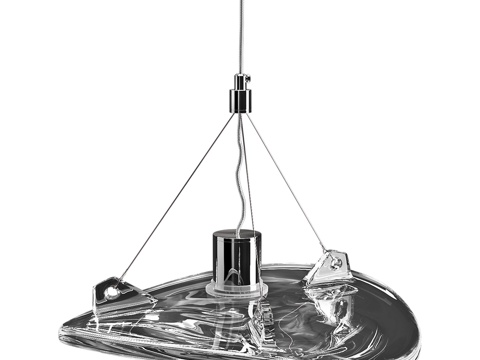  OM水晶灯具欢愉系列2049PD200银3d模型 