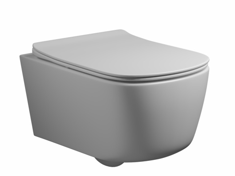  ABBER Bequem AC1104 壁挂式马桶3d模型 