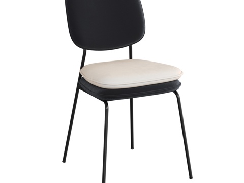  OM椅子Pea,绒面革,Bergenson Bjorn3d模型 