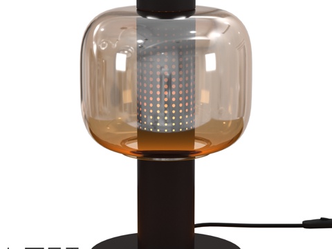  LoftDesigne 8429款台灯3d模型 