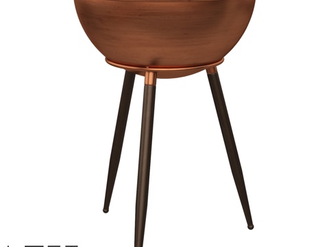  LoftDesigne 70408款咖啡桌3d模型 