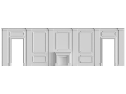  墙面装饰材料109号3d模型 