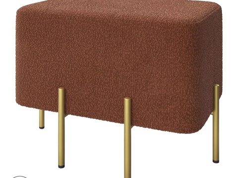  OM长凳MOLLY 60cm3d模型 