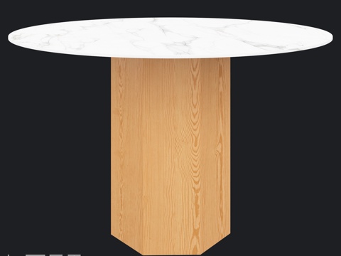  LoftDesigne 60116 型号餐桌3d模型 