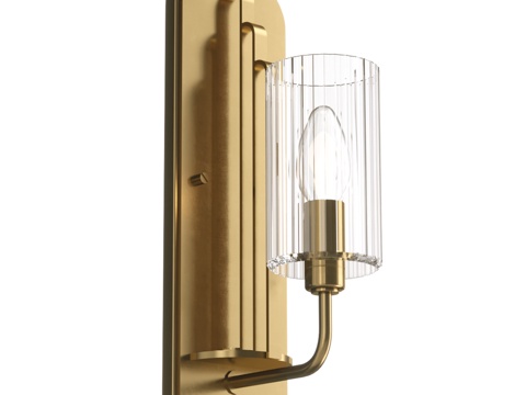  Kichler 壁灯 QN-KIMROSE1-BNB3d模型 