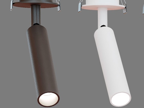 嵌入式LED灯具 Elektrostandard Diffe3d模型