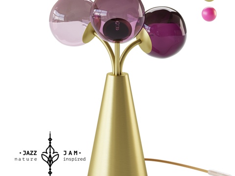  OM台灯Wild Grape款（JazzJam出品）3d模型 