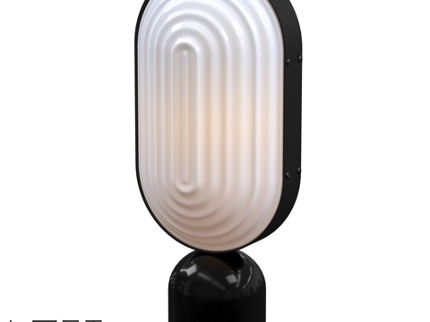  LoftDesigne 8427款台灯3d模型 