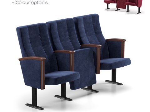  Furnitrade剧院座椅Neapol OM3d模型 