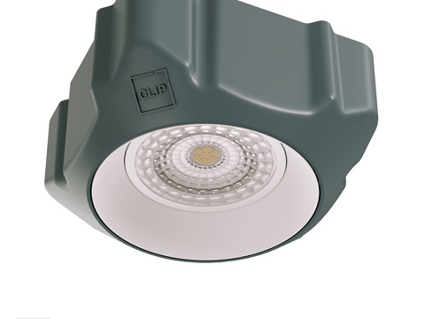  无框圆形灯AntiSPOT3d模型 