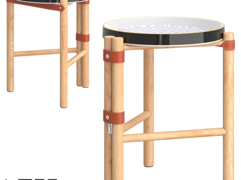  LoftDesigne 60873款咖啡桌3d模型 