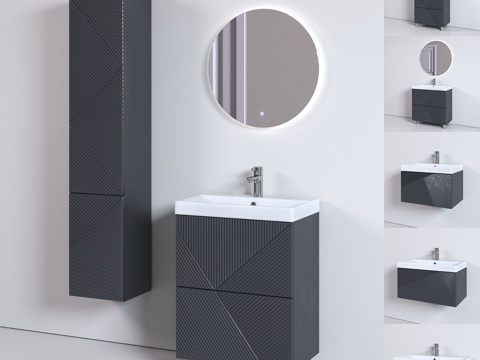  OM Edge_600_700_800_黑色3d模型 