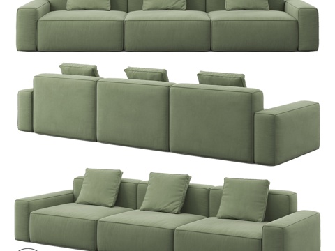  OM沙发多伦多0293d模型 