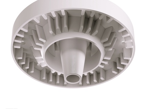  OM线缆输出夹（GKL）3d模型 