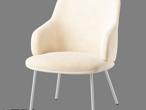  扶手椅 LoftDesigne 38952 型号3d模型 