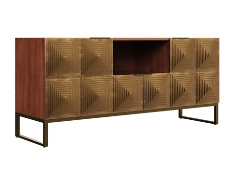  设计师风格OM电视柜3d模型 