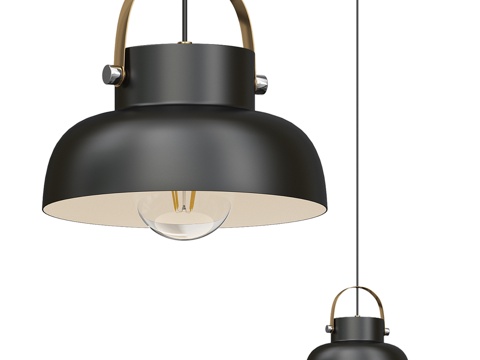  吊坠 Asteria 黑色 08458-1A,19 om3d模型 