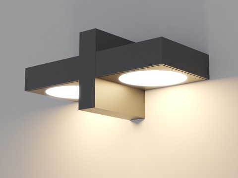  OM户外壁灯Elektrostandard 35170 D3d模型 