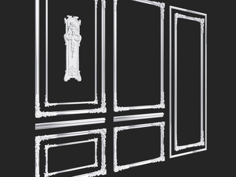  RosLepnina MADRID 4-5-6号框架3d模型3d模型 