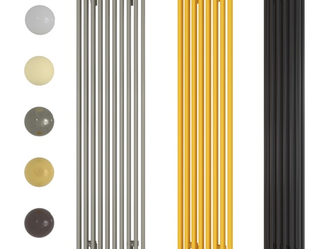  WABEH ST 2180 管状散热器3d模型 