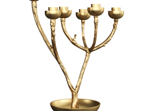  OM_格雷纳烛台，设计boom3d模型 