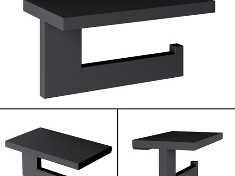  LALIS系列N2纸巾架3d模型 