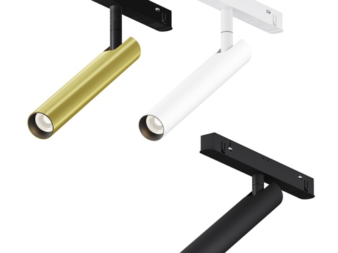  Focus T轨道灯3d模型 