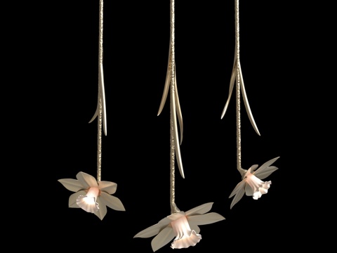  Vetvi商店OM品牌水仙灯3d模型 