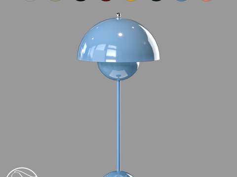  LampsShop.ru NL5206 台灯 Marmela3d模型 