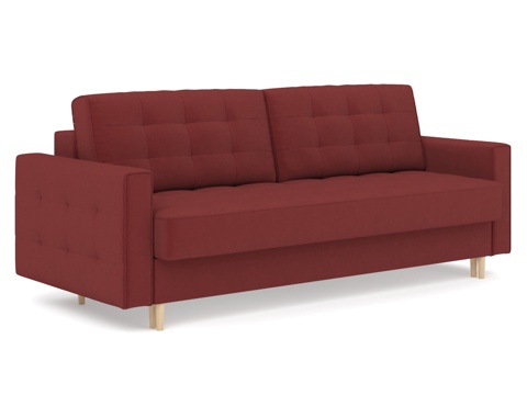  Amani 直线沙发 (Amani) 宽扶手款3d模型 