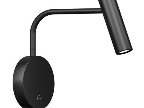  壁灯 Aleri 黑色 08070L,19 OM3d模型 